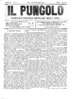 Il pungolo Mittwoch 23. Januar 1861