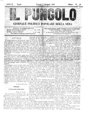 Il pungolo Freitag 1. Februar 1861