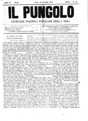 Il pungolo Samstag 16. Februar 1861