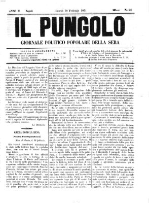 Il pungolo Montag 18. Februar 1861