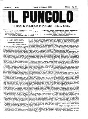 Il pungolo Donnerstag 21. Februar 1861