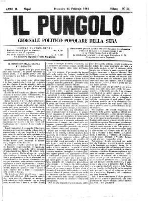 Il pungolo Sonntag 24. Februar 1861