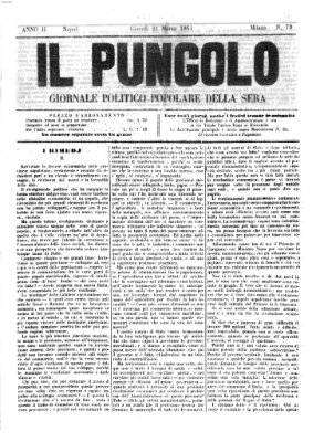 Il pungolo Donnerstag 21. März 1861