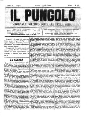 Il pungolo Montag 1. April 1861