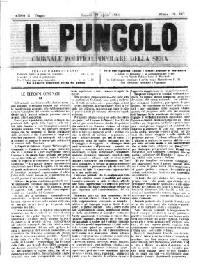 Il pungolo Montag 29. April 1861