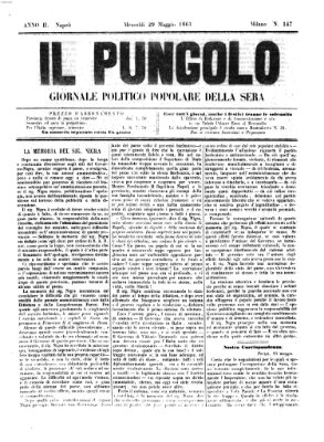 Il pungolo Mittwoch 29. Mai 1861