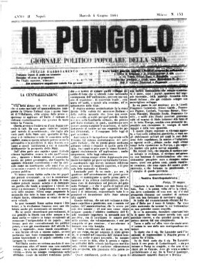 Il pungolo Dienstag 4. Juni 1861