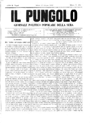 Il pungolo Samstag 15. Juni 1861