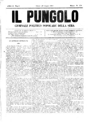 Il pungolo Samstag 29. Juni 1861