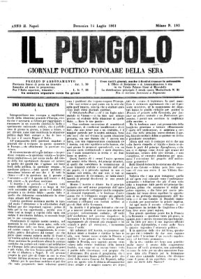 Il pungolo Sonntag 14. Juli 1861