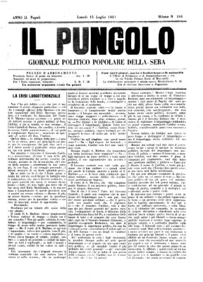 Il pungolo Montag 15. Juli 1861