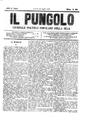 Il pungolo Freitag 26. Juli 1861