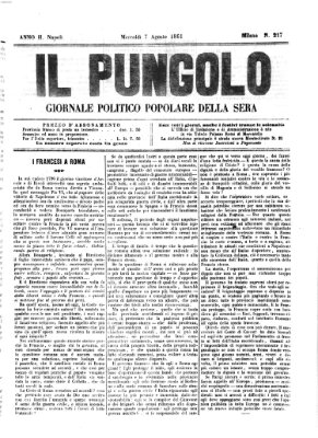 Il pungolo Mittwoch 7. August 1861