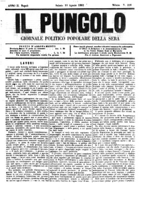 Il pungolo Samstag 10. August 1861