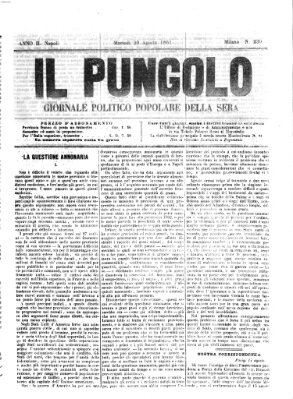 Il pungolo Dienstag 20. August 1861