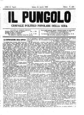 Il pungolo Samstag 24. August 1861