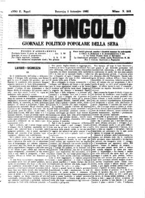 Il pungolo Sonntag 1. September 1861