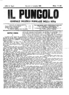 Il pungolo Mittwoch 4. September 1861