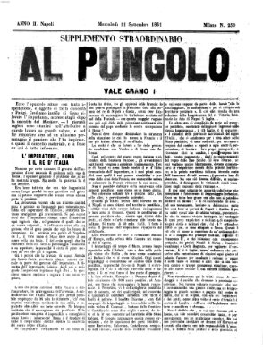 Il pungolo Mittwoch 11. September 1861