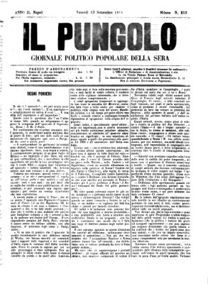 Il pungolo Freitag 13. September 1861