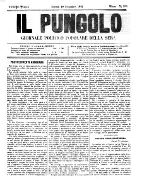 Il pungolo Donnerstag 19. September 1861