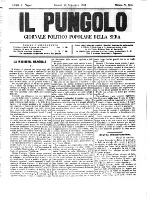 Il pungolo Donnerstag 26. September 1861