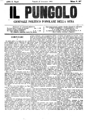 Il pungolo Freitag 27. September 1861