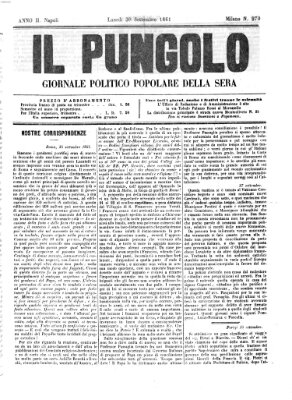 Il pungolo Montag 30. September 1861