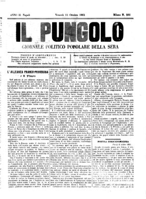 Il pungolo Freitag 11. Oktober 1861