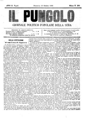 Il pungolo Sonntag 13. Oktober 1861