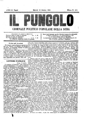 Il pungolo Dienstag 15. Oktober 1861