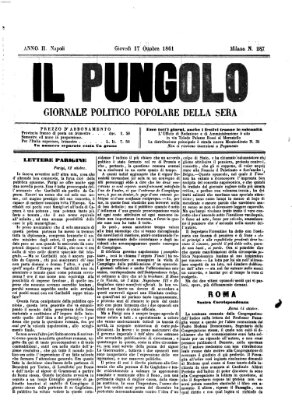 Il pungolo Donnerstag 17. Oktober 1861