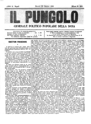 Il pungolo Dienstag 29. Oktober 1861