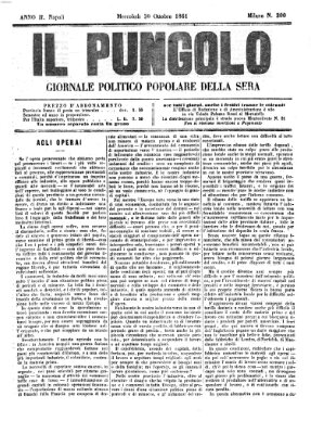 Il pungolo Mittwoch 30. Oktober 1861