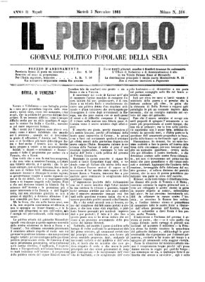 Il pungolo Dienstag 5. November 1861