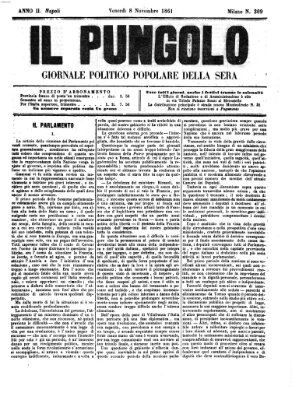 Il pungolo Freitag 8. November 1861