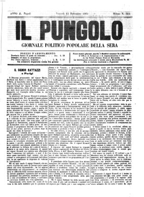 Il pungolo Freitag 15. November 1861