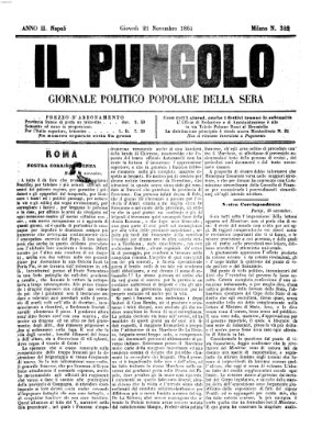 Il pungolo Donnerstag 21. November 1861