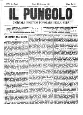 Il pungolo Samstag 23. November 1861