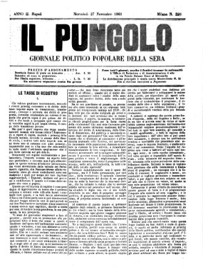 Il pungolo Mittwoch 27. November 1861