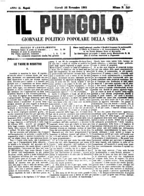 Il pungolo Donnerstag 28. November 1861