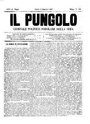 Il pungolo Montag 2. Dezember 1861