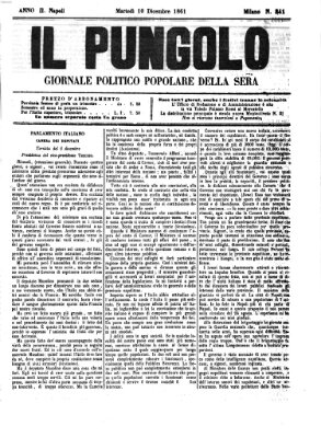 Il pungolo Dienstag 10. Dezember 1861