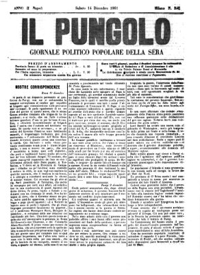 Il pungolo Samstag 14. Dezember 1861