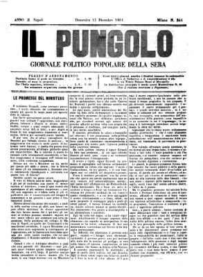 Il pungolo Sonntag 15. Dezember 1861