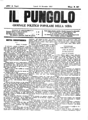 Il pungolo Montag 16. Dezember 1861