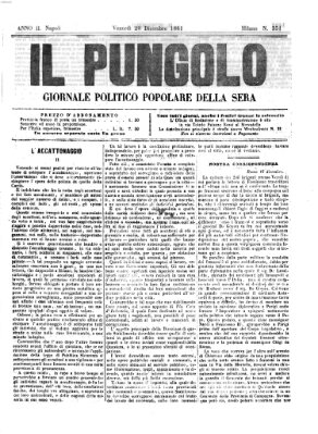 Il pungolo Freitag 20. Dezember 1861