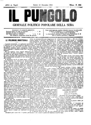 Il pungolo Samstag 21. Dezember 1861