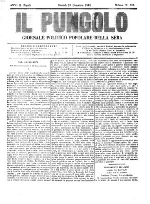 Il pungolo Donnerstag 26. Dezember 1861