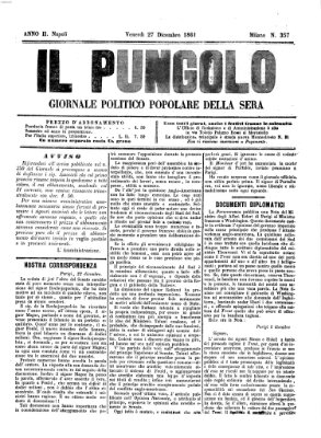 Il pungolo Freitag 27. Dezember 1861